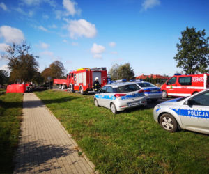 Koszmarne zderzenie osobówki z traktorem pod Bydgoszczą