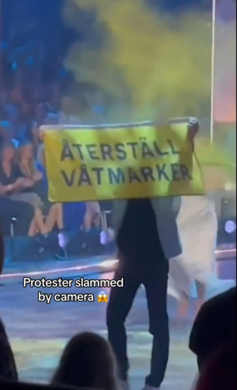  Ekolodzy wtargnęli na scenę "Tańca z gwiazdami"! Gorzko tego pożałowali