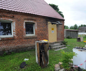 Pożar w Siwkowicach. Pani Iwona zauważyła dym. Malutki Michałek nie oddychał. Później przyjechała policja