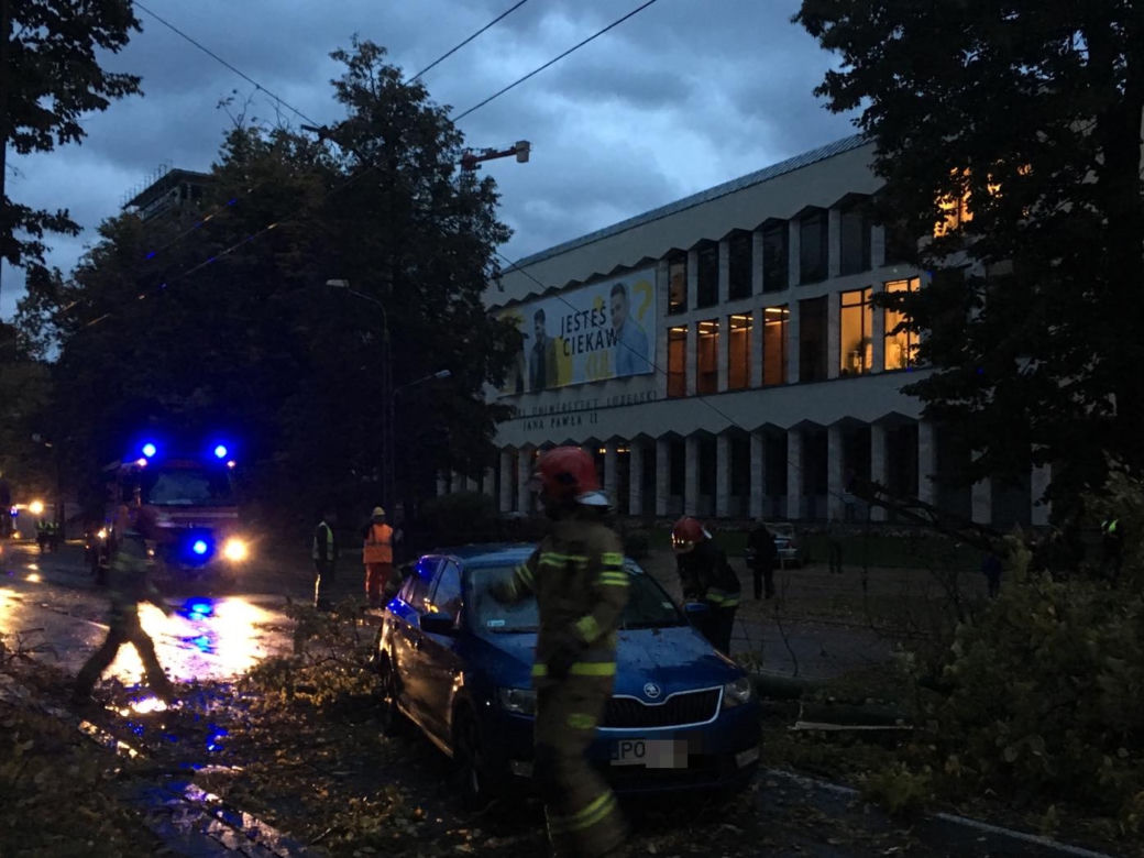 Potężna nawałnica na Lubelszczyźnie 30.09.2019