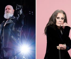 Rob Halford wspomina odwiedziny Ozzy'ego Osbourne'a w studiu w latach 80. Konieczne było lądowisko dla helikopterów