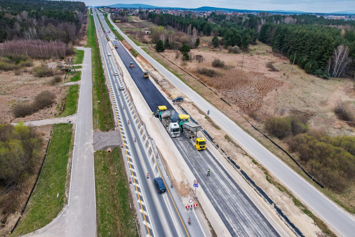 Obwodnica Morawicy: Kierowcy, przygotujcie się na zmiany! Sprawdź aktualną organizację ruchu na DK73