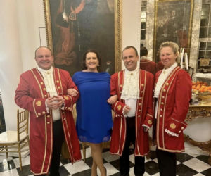 Kożuchowska, Karolak i Ogórek na salonach u księcia. Ciekawy dobór strojów