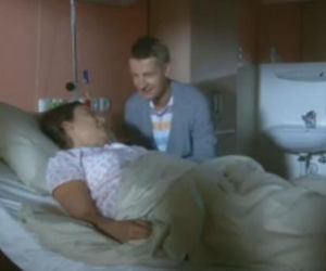 M jak miłość odc. 1038. Magda (Anna Mucha), Paweł (Rafał Mroczek)