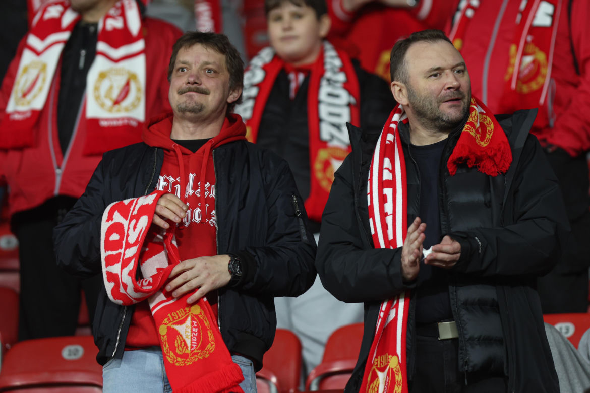 Widzew Łódź - Górnik Zabrze: Zdjęcia kibiców i zawodników z klasyku w ramach 12. kolejki PKO BP Ekstraklasy