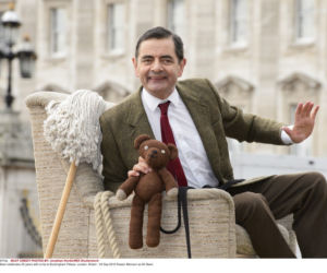 Rowan Atkinson z córką
