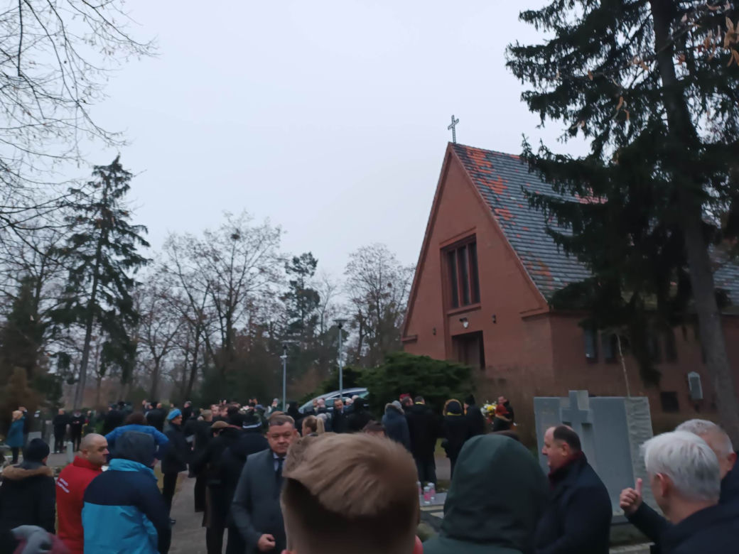 Pogrzeb Krzysztofa Balawejdera, prezesa MPK Wrocław