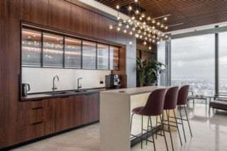 Warszawska siedziba Greenberg Traurig; projekt przestrzeni wspólnych: BIT CREATIVE