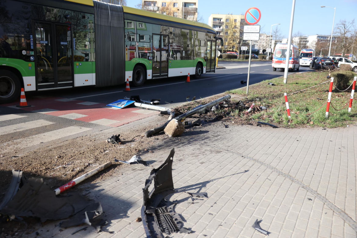 Kierująca audi mogła pozabijać ludzi w Zielonej Górze