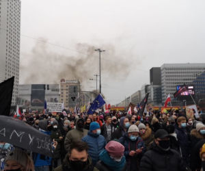 Strajk kobiet w Warszawie