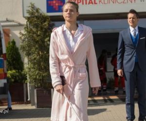 Na dobre i na złe odc. 569. Roma (Marta Juras), Andrzej Falkowicz (Michał Żebrowski)