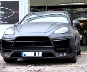 Porsche Cayenne Lumma Design - auto piłkarza Wojtka Szczęsnego