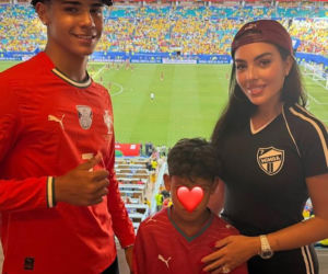 Cristiano Ronaldo i Georgina na wakacjach