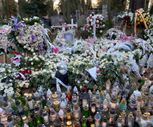 Grób zamordowanej Danusi