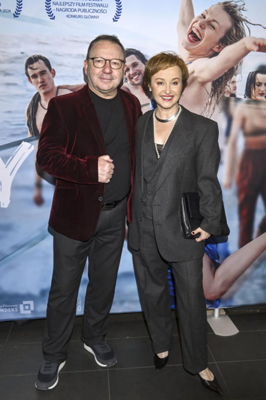 Gabriela Muskała i Zbigniew Zamachowski