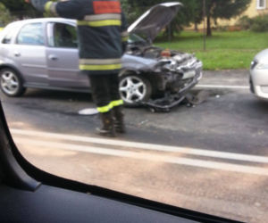 Wypadek w Skawinie. Trzy osoby ranne [GALERIA ZDJĘĆ]