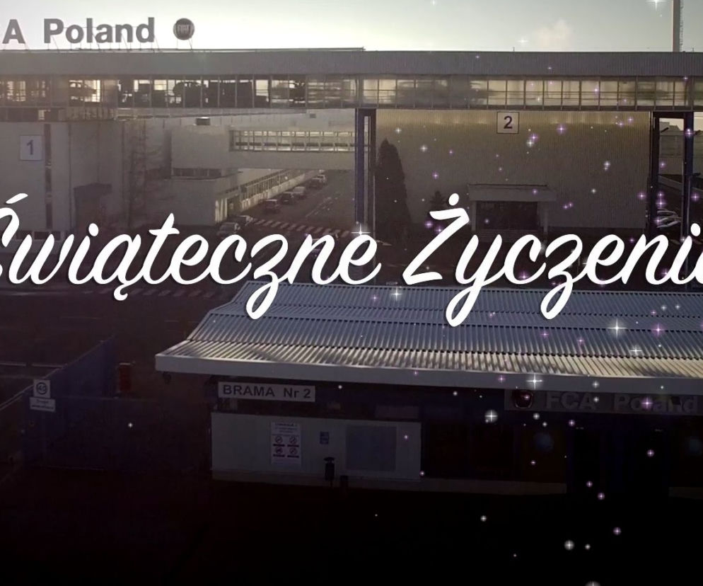 Wesołych Świąt od FCA Poland