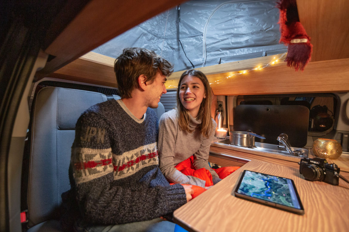 Nissan e-NV200 Winter Camper Concept