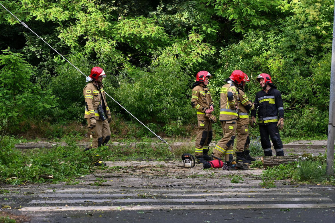 Burze nad Polską. Kilkaset interwencji strażaków