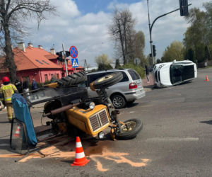 Wypadek w miejscowości Bońki (25.04.2026)