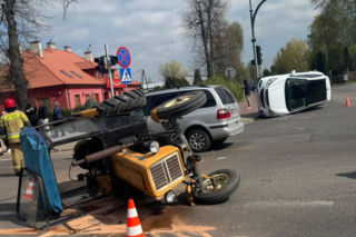 Wypadek w miejscowości Bońki (25.04.2026)