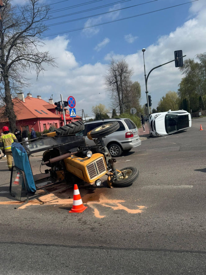 Wypadek w miejscowości Bońki (25.04.2026)