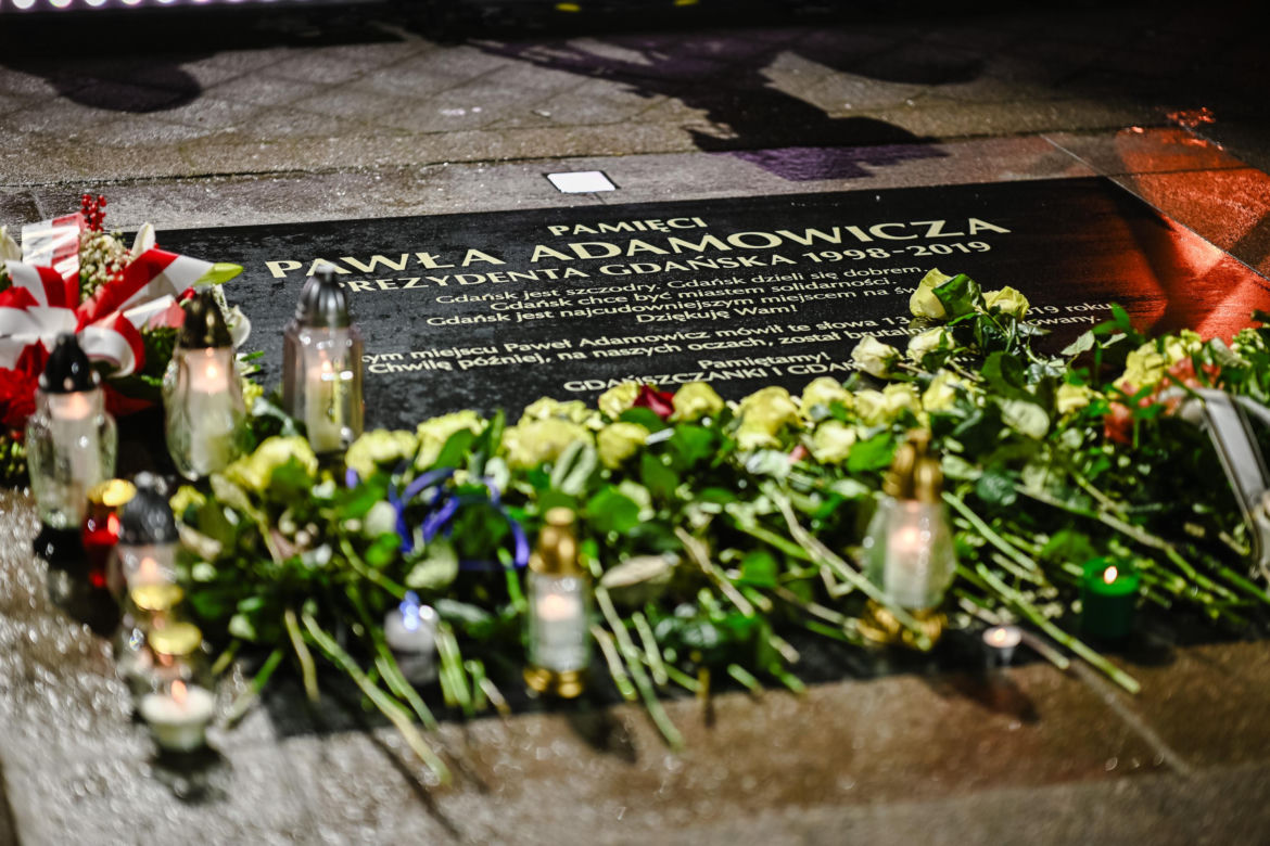 Gdańsk. 7. rocznica śmierci Pawła Adamowicza