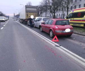 Karambol na Kamiennej w Bydgoszczy. Są utrudnienia w ruchu
