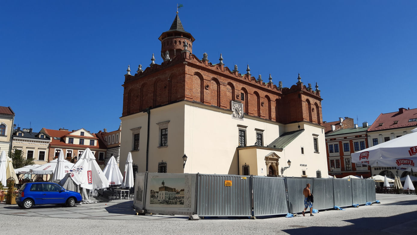 Remont Rynku w Tarnowie przedłuża się