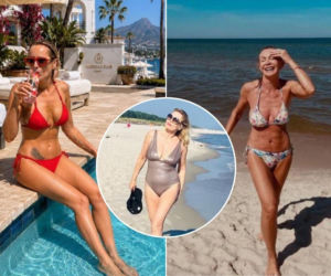 Polskie gwiazdy po 50. też chętnie zrzucają ciuszki. Nawet minibikini im nie straszne!