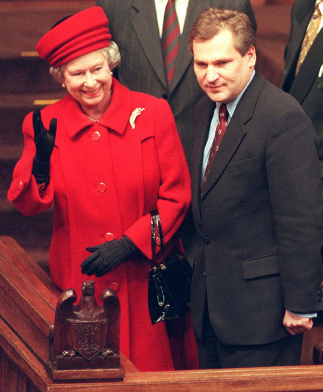 Królowa Elżbieta II i prezydenci Polski