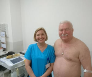 Lech Wałesa serce szpLech Wałęsa serce szpitalital