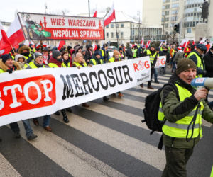 Protest rolników w Warszawie (9.01.2026)