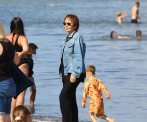 Izabela Trojanowska elegancka nawet na plaży
