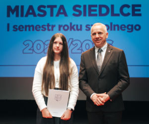 Najzdolniejsi uczniowie odebrali stypendia Prezydenta Miasta Siedlce