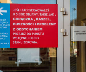 kwarantanna w Szpitalu Wojewódzkim w Gdańsku