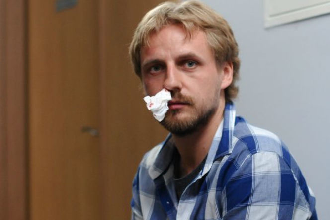 O mnie się nie martw odc. 1. Krzysiek (Paweł Domagała)
