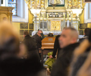 Tłumy na pogrzebie Eweliny, która zginęła jadąc na akcję ze strażakami