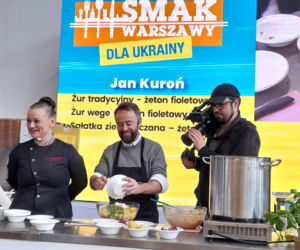  Wielkie gotowanie dla Ukrainy. Wiceprezydent Warszawy ugotował żurek