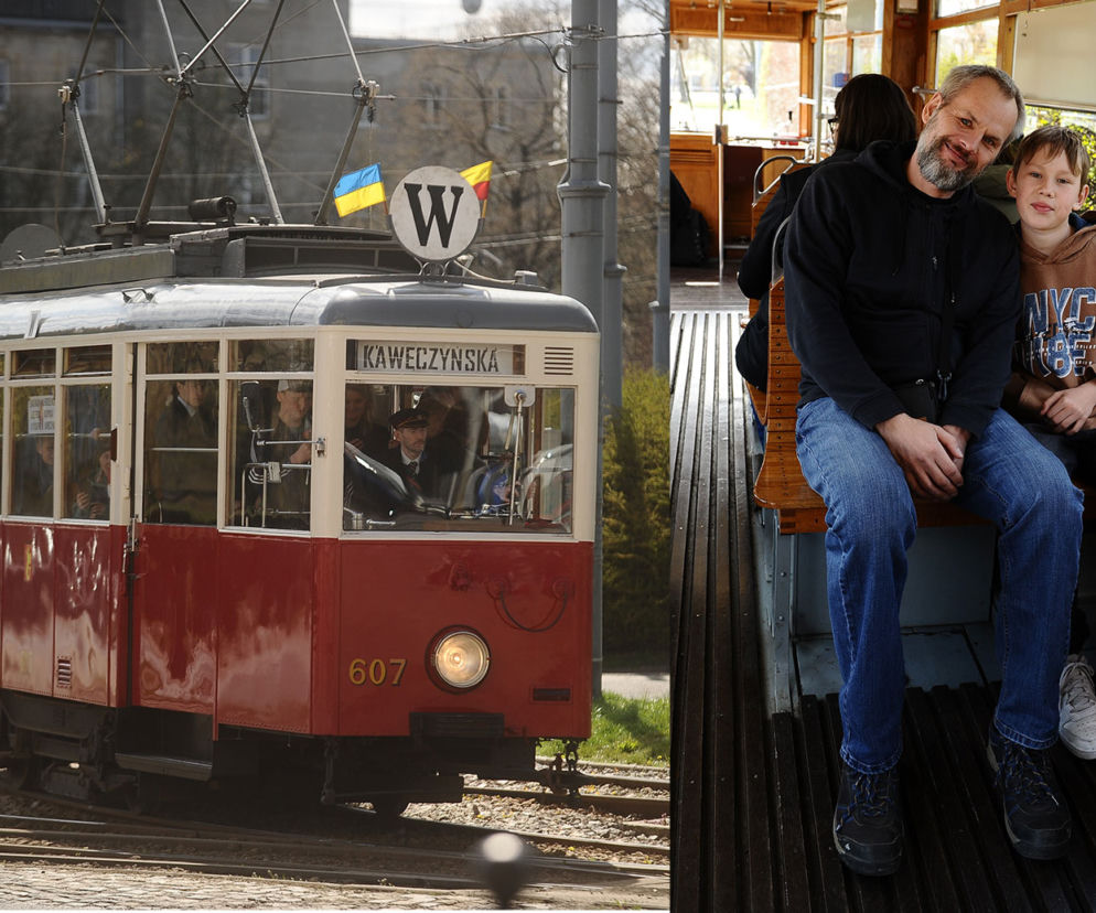 Parówki opanowały Warszawę. Zabytkowe tramwaje zrobiły wielką radochę pasażerom