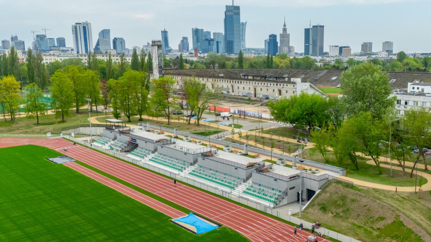 Skra tuż przed otwarciem w kwietniu 2025