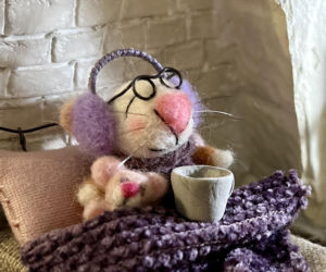 Filcowe myszki Joanny. Marka Wyszło z norki