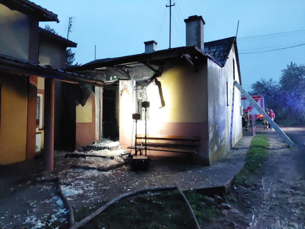 Tragiczny pożar w gminie Zelów. „Znaleziono zwęglone ciało mężczyzny”