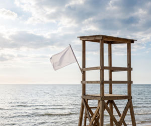 Sinice Rowy. Czy w Rowach można się kąpać 30.08? Flaga, warunki pogodowe