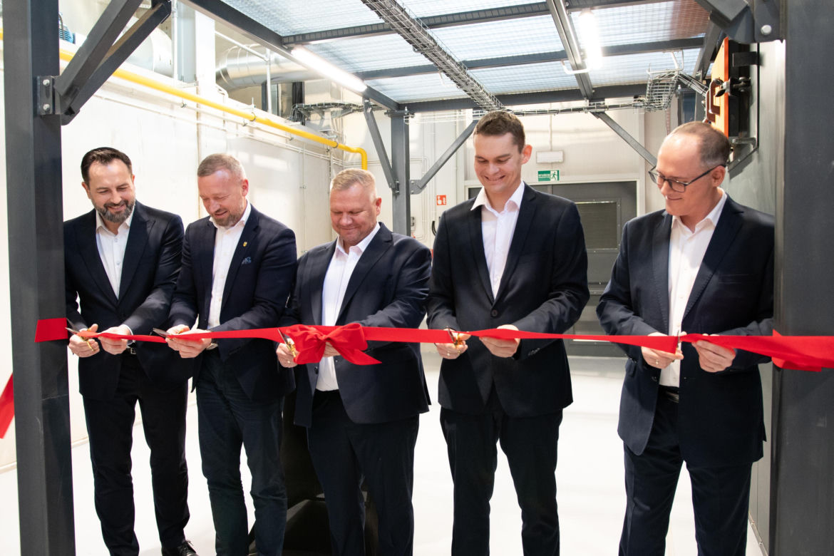 Uruchomiono nowe kotły na biomasę w zakładach Velux w Namysłowie - uroczyste