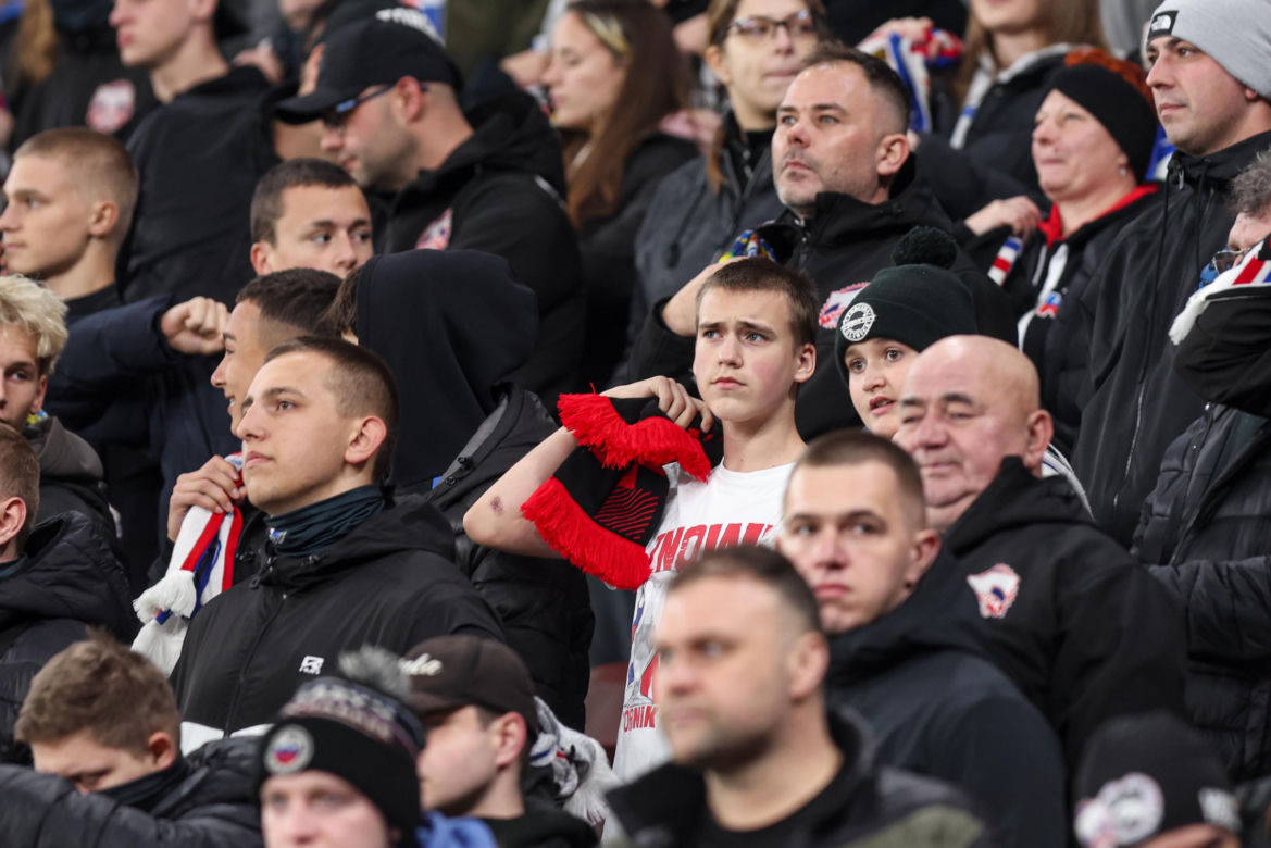 Górnik Zabrze - Legia Warszawa: Zdjęcia kibiców i zawodników z hitu 13. kolejki PKO BP Ekstraklasy