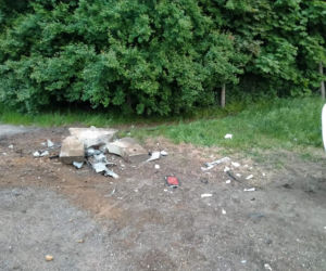 Wypadek pod Płockiem - Marychnów, gmina Staroźreby