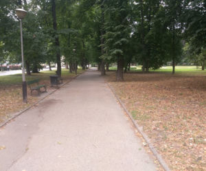 Park przy Dąbrowskiego w Rzeszowie