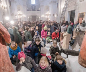 Prezentacja odnowionych rzeźb z bielańskiej szopki betlejemskiej