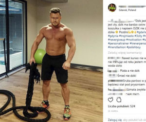 pobita dziewczyna trener osobisty